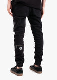 2025 2018 2025 new men's black jeans  new jogger fashion elastic waist denim trousers