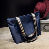 202KAMAMES  New Versatile Fashion Simple Korean Version Large Capacity Large Bag Oxford Cloth Women's Bag One Shoulder Handheld Large Bag Women's Bag