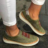 kamames kamames Single Shoes Women 2023 Summer New Flat Ribbon Set Foot Spell Color Large Size Women's Shoes
