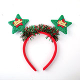 2021 New Year Women Girls Cute Christmas Antlers Santa Claus Hairbands Sweet Hair Decorate Headband Fashion Hair Accessories