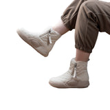 kamames kamames Cotton Shoes Women's Winter Velvet 2024 New Thick-Soled Fur Integrated Snow Boots Women's Anti-Skid Thickened Warm Shoes