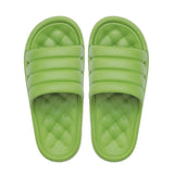 New Fashion Household Slippers 3.5 Cm Platform Thick Bottom Soft Non-Slip Slides Massage Soles Men Women Bathing Shoes