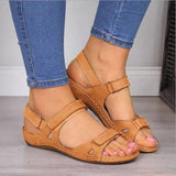 kamames Style Women's Sandals Are Specially Designed For Flat-Soled, Large-Size Spot Direct Sale Of Hollowed-Out Solid-Color Women's Shoes.