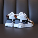 kamames kamames And Winter 2023 New Children's Sports Shoes Girls' Small White Shoes Boys' Baby Shoes Basketball Shoes