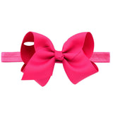 1 PCS Newborn Kids Headband Bows Grosgrain Ribbon Bow Elastic Headwear Headbands Hair Bands DIY Hair Accessories 608