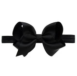 1 PCS Newborn Kids Headband Bows Grosgrain Ribbon Bow Elastic Headwear Headbands Hair Bands DIY Hair Accessories 608