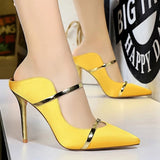 BIGTREE Shoes Fashion Woman Pumps Pointed Toe High Heels Women Shoes Stiletto Heels Sexy Party Shoes 2021 Women Slippers Ladies