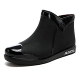 kamames Women 2022 Fashion Non Slip Rain Boots Tube Rain Boots for Women Waterproof Work Water Shoes Botas De Caza Espanolas