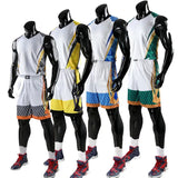 Men throwback Basketball Jerseys Sets Team Uniforms Sports Kit Clothes college tracksuit Basketball Jersey Shirts Shorts Custom