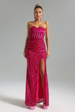 Kamames Alison Strapless Sequins Maxi Dress