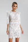 kamames Angelica Lace Midi Dress