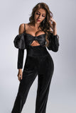 kamames Anneka Puff Sleeve Jumpsuit