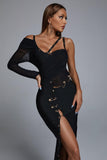 kamames Arabella One Shoulder Bandage Dress