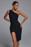 kamames Barbara One Shoulder Cocktail Dress