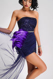 kamames Kuka Strapless Sequin Mini Dress