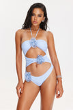 kamames Delisy Flower Halter Swimsuit