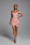 kamames Echo Blush Bandage Dress