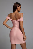 kamames Echo Blush Bandage Dress