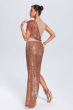 kamames Forina Sequin Maxi Dress