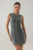 kamames Klaria Sleeveless Knit Mini Dress