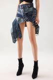 kamames Lacava Patchwork Denim Skirt