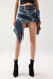 kamames Lacava Patchwork Denim Skirt