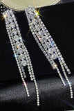 kamames Leena Rhinestone Tassel earrings