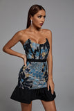 kamames Liwisy Off Shoulder Sequin Dress