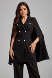 kamames Megan Cloak Style Blazer Dress