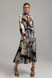 kamames Mellies Printed Midi Dress