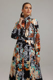 kamames Mellies Printed Midi Dress