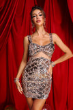 kamames Myrna Sequin Mini Dress