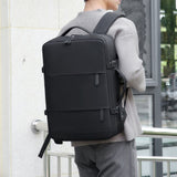 2025  new backpack men's and women's multi-functional business and leisure computer bag large-capacity short-distance travel backpack