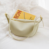 2025 Crossbody bag Internet celebrity fashion simple armpit bag trend versatile large capacity dumpling bag niche high sense shoulder bag