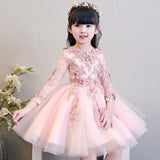 Kamames  Girl's Princess Dress Flower Girl Wedding Dress Children's Piano Performance Costume Catwalk Tulle Tutu Birthday Party Formal Dress Host Summer