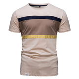 KAMAMES 2025 Clearance treatment popular summer new cotton short sleeves, men's loose round neck T-shirt, casual and comfortable men's T-shirt