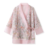 New new Chinese style bead embroidery heavy industry sequins thin coat light luxury celebrity temperament top M4105