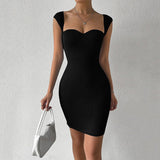 W6911 European and American Fashion Women's Wear Spring/Summer Sexy Slim Hip Dress