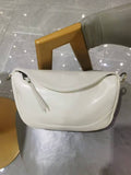 First layer vegetable tanned cowhide women's bag high-end retro pillow bag New shoulder messenger bag leather dumpling bag 9932