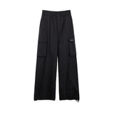 2025 THE MIND Tooling Style Casual Pants Women's 2025 Thirteen Lines Early Spring Korean Simple Wide Leg Pants T252