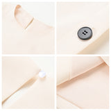 summer new high-end chic temperament sleeveless vest skirt small  dress L4117