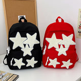 Customized Schoolbag Primary School Student  New Five-Pointed Star Backpack Junior High School Student Girl Cute Backpack