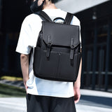 2025 Customized men's backpack casual simplicity high sense large capacity backpack commuting business trip college student computer backpack