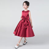 Kamames  Children's Piano Performance Dress  Middle and Big Children Host Chorus Violin Performance Little Girl Princess Dress