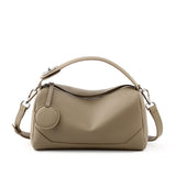 KAMAMES 2025 TOGO first-layer cowhide women's bag fashion leather New Boston bag versatile trend portable messenger bag