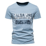KAMAMES 2025 Processing  Men's popular Summer New Trend Printed T-Shirts 2025 Half-Sleeve Men's T-Shirts