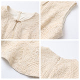 National style cool high-end sleeveless vest women's  summer thin embroidery fashion skirt two-piece set N4051