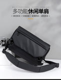 KAMAMES New Shoulder Bag Men's Crossbody Bag Fashion Backpack Waterproof Outdoor Bag Storage Bag Portable Waterproof Men's Bag