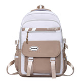 Cross-Border Wholesale Student Backpack Good-looking Simple All-Match Schoolbag Waterproof Large Capacity Mori Backpack Women