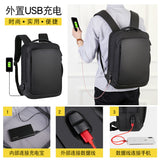 KAMAMES Computer Backpack Men's Portable Multi-Purpose Partition Storage Backpack Business Logo Large Capacity Simple out Backpack